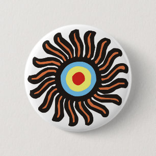 Motiv Indianer theme native american Button