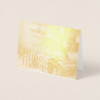 Motiv, mit Geschenken unterm Weihnachtsbaum 37016 Foil Card