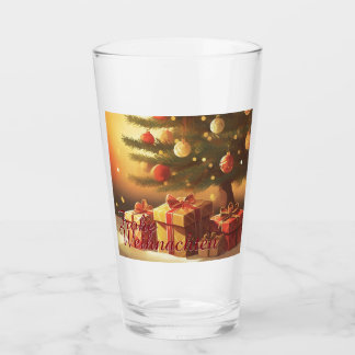 Motiv, mit Geschenken unterm Weihnachtsbaum 37016 Glass