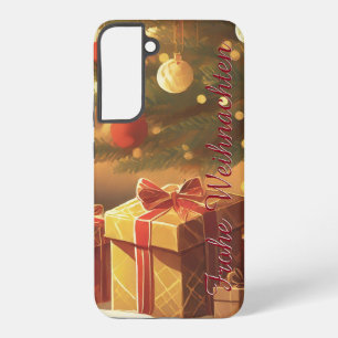 Motiv, mit Geschenken unterm Weihnachtsbaum 37016 Samsung Galaxy S22+ Case