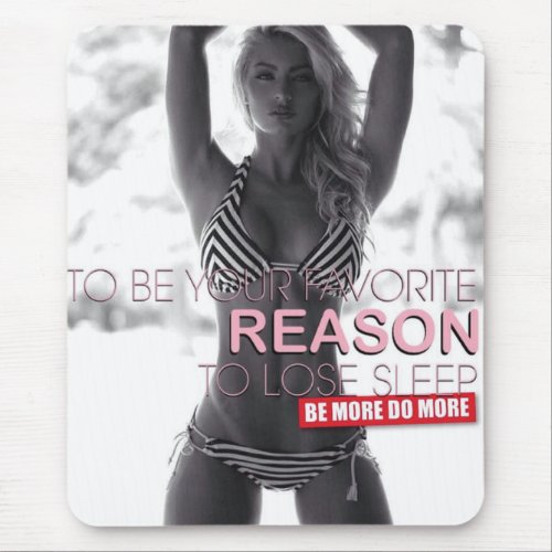 Motivaitonal Fitness Gym Mouse Pad