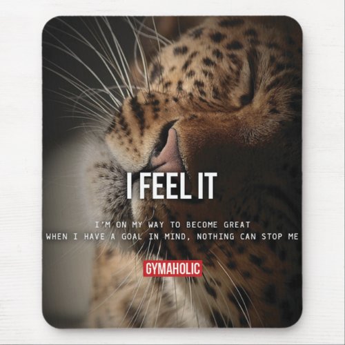 Motivaitonal Fitness Gym Mouse Pad