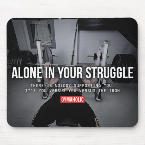 Motivaitonal Fitness Gym Mouse Pad