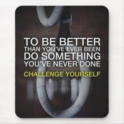 Motivaitonal Fitness Gym Mouse Pad