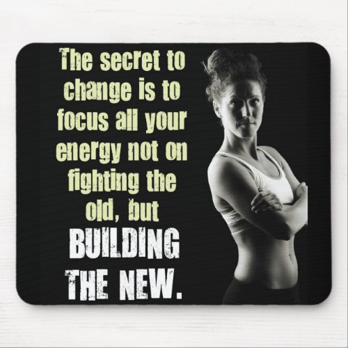 Motivaitonal Fitness Gym Mouse Pad