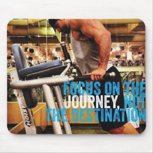 Motivaitonal Fitness Gym Mouse Pad