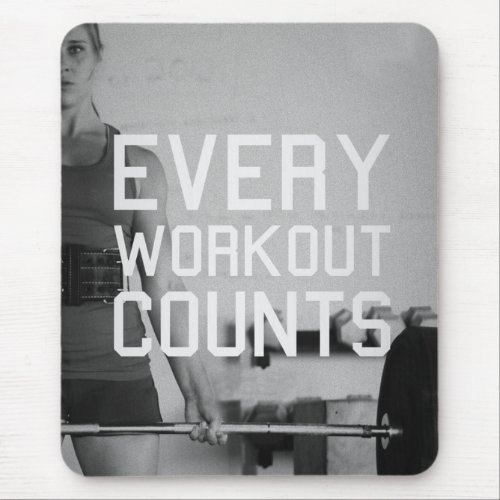 Motivaitonal Fitness Gym Mouse Pad