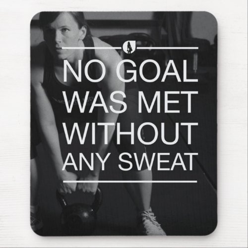 Motivaitonal Fitness Gym Mouse Pad