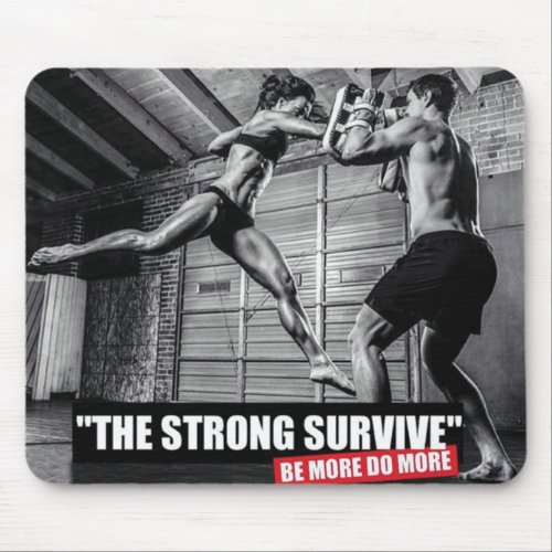 Motivaitonal Fitness Gym Mouse Pad