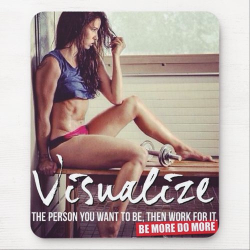 Motivaitonal Fitness Gym Mouse Pad