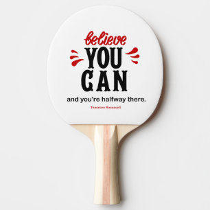 Motivanional Ping Pong Paddle