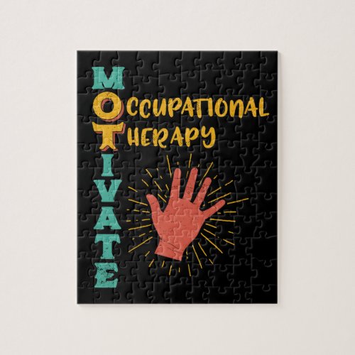 Motivate OT Occupational Therapy Therapist Jigsaw Puzzle