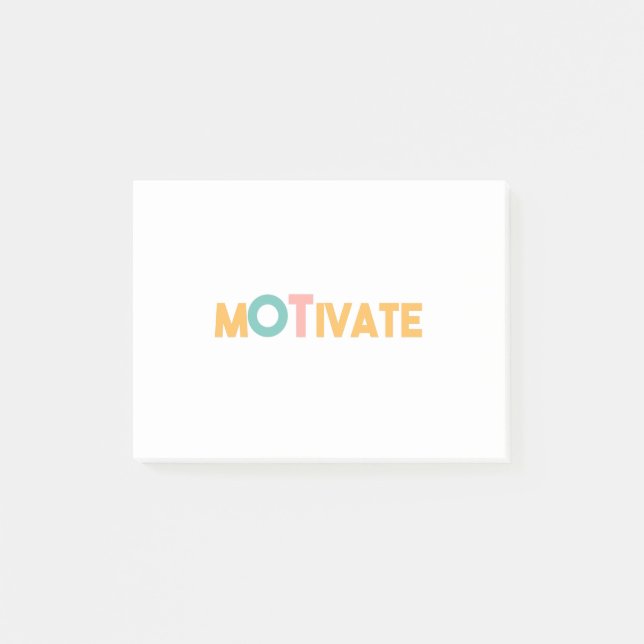 MOTIVATE POST-IT NOTES (Front)