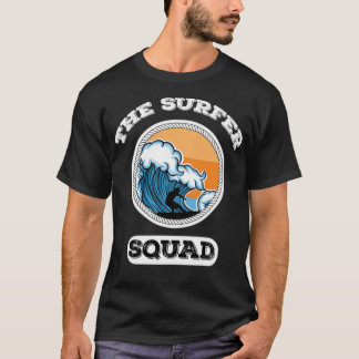 Motivated gift idea The Surfer best friends long s T-Shirt