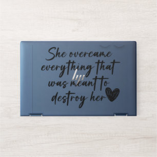 MOTIVATED THOUGHTS DISIGN ON HP Laptop Skin