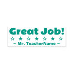 [ Thumbnail: Motivating "Great Job!" Instructor Rubber Stamp ]