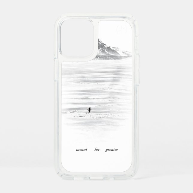 Motivating Penguin Speck iPhone 12 Mini Case (Front)