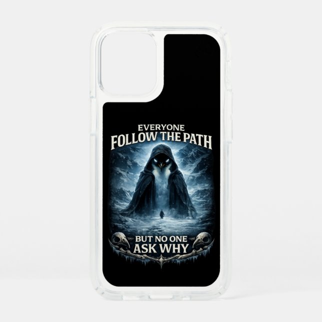 Motivating Penguin Speck iPhone 12 Mini Case (Front)