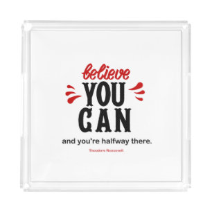 Motivation Acrylic Tray