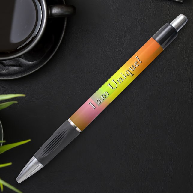 Motivation and self-confidence - I am Unique Pen (Creator Uploaded)