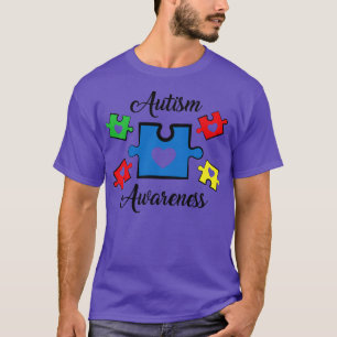 Motivation Cool Support Autism Awareness Day Mom o T-Shirt