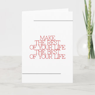 Motivation, inspiration, words of wisdom. quotes card