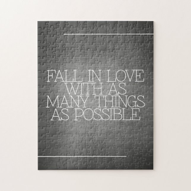 Motivation, inspiration, words of wisdom. quotes jigsaw puzzle (Vertical)