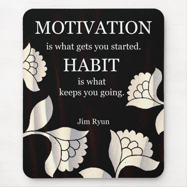 Motivation Messages On Mousepad (Front)