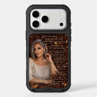 Motivation iPhone 17 pro max case