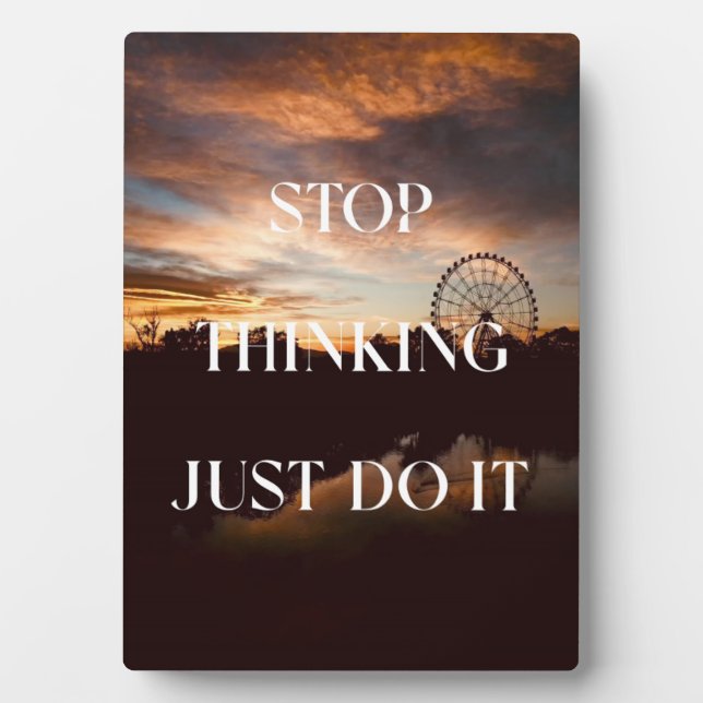 MOTIVATION PLAQUE (Front)