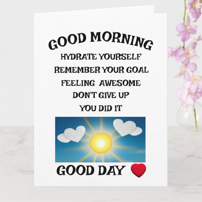 Motivation Positive  Card (Orchid)