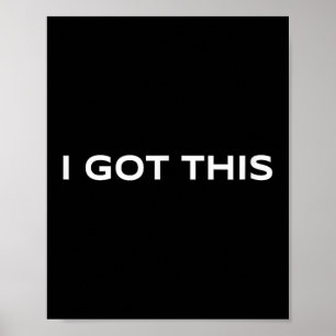 Motivation - Positive Thinking And Confidence - I  Poster