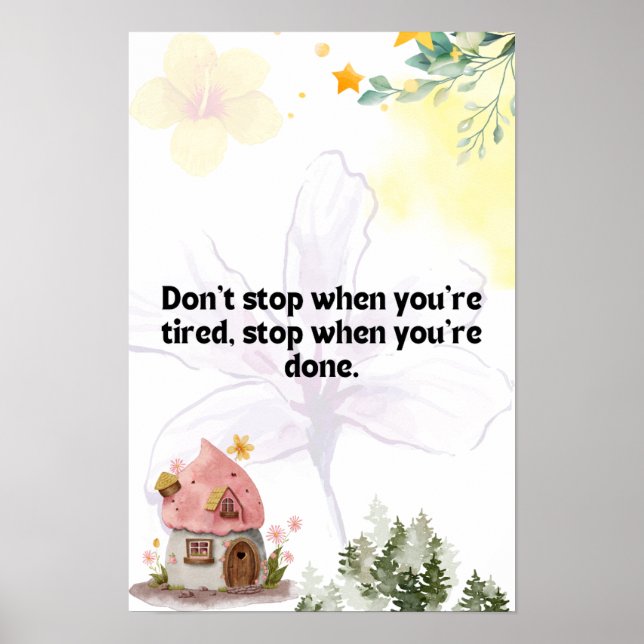 Motivation Poster (Front)