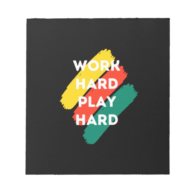  Motivation Quote Fashion and Positive Text        Notepad (Front)