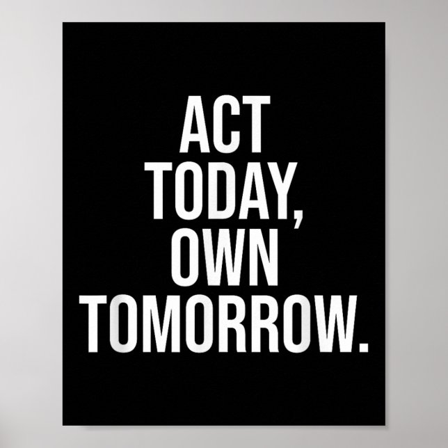 Motivation Quote For Stoic Wisdom And Strength  Poster (Front)
