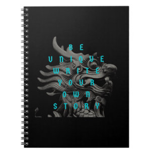 Motivation Quotes Modern and Positive Text Notebook