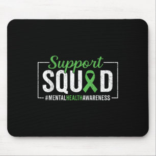 Motivation Support Squad Mental Health Awareness Mouse Pad