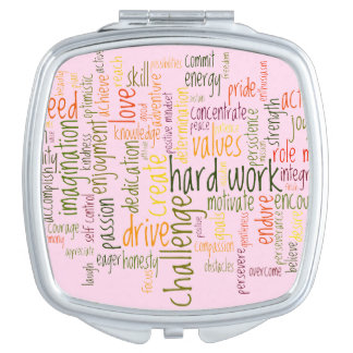 Motivation Words #2, Confidence boost at each look Mirror For Makeup