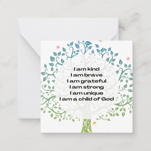 Motivational Affirmation Cards (Front)