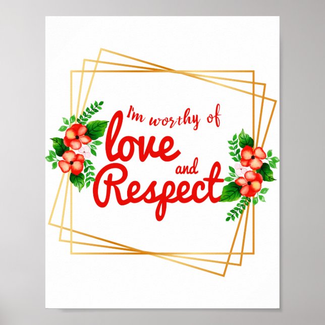 motivational affirmations for dreamers poster (Front)