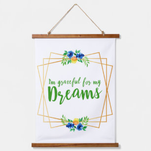 motivational affirmations for life and self love  hanging tapestry