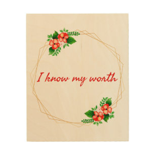 motivational affirmations for life wood wall art