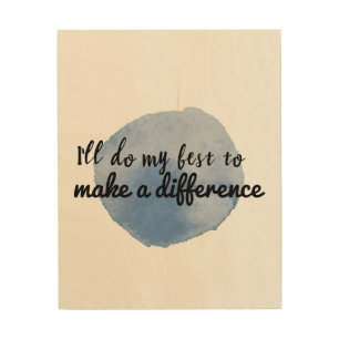 motivational affirmations for self appreciations wood wall art
