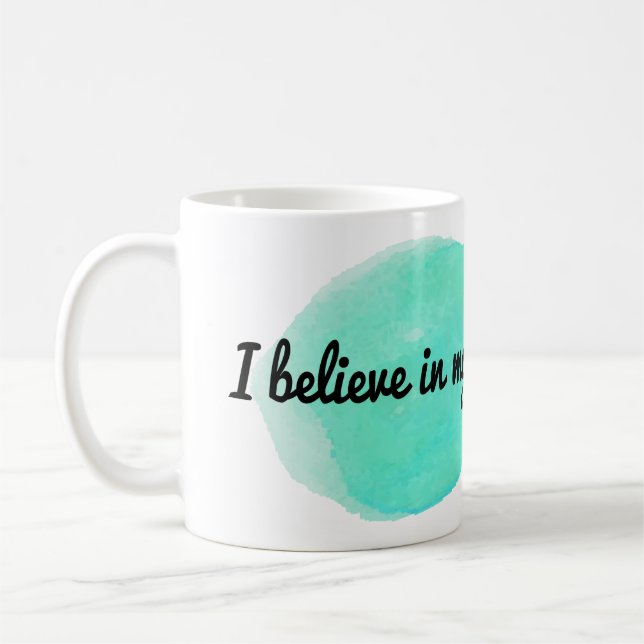 motivational affirmations for worthy love people coffee mug (Left)