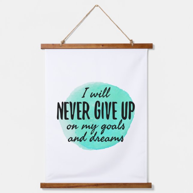 motivational and encouraging quotes  hanging tapestry (Front)