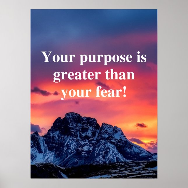 Motivational and Inspirational Poster (Front)