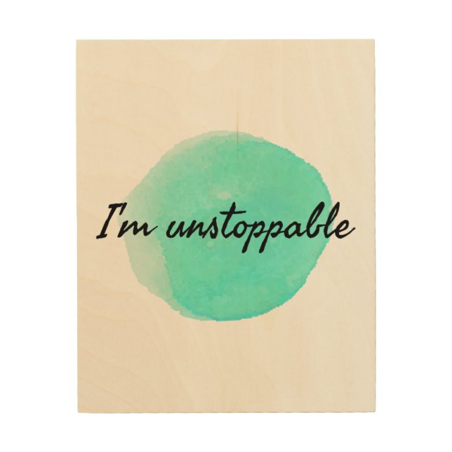 motivational and inspirational quotes for success. wood wall art (Front)