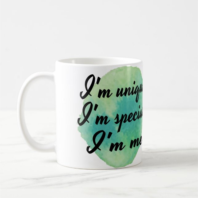 motivational and inspirational self love quotes coffee mug (Left)