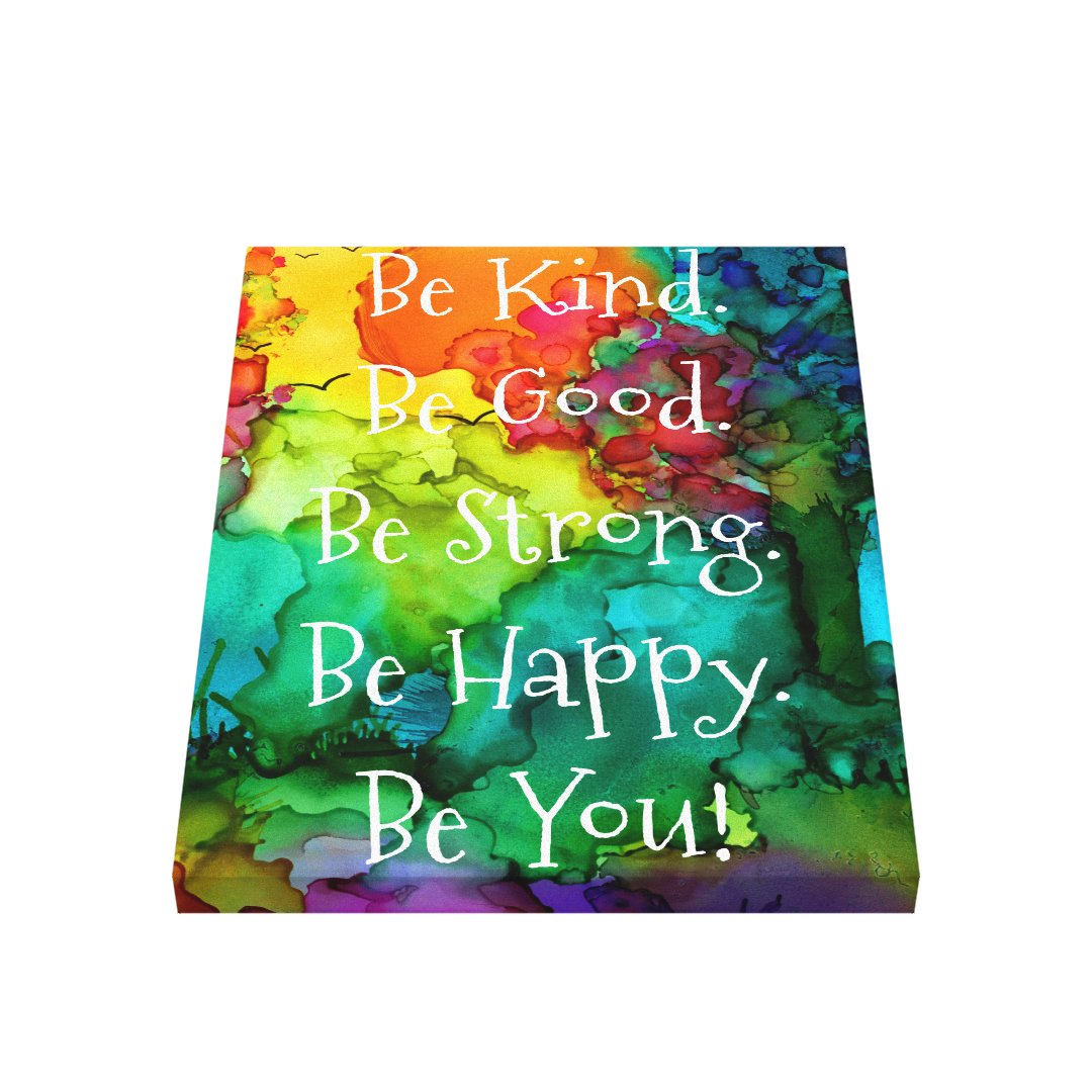 Motivational and Inspirational Words Canvas 18X24