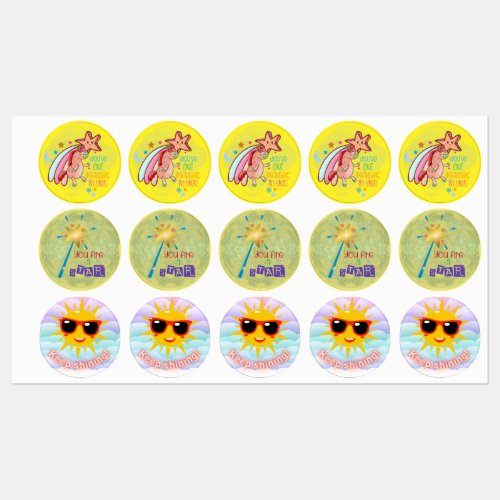 Motivational and Inspiring Stickers for Kids